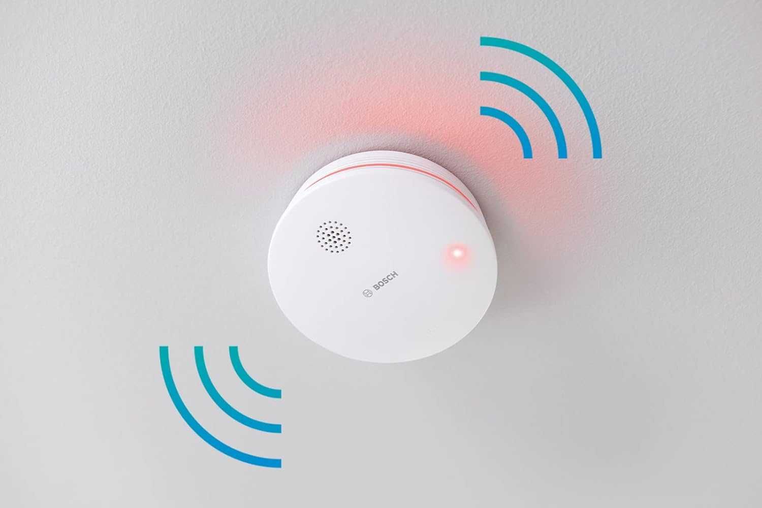 Bosch Smart Home Smoke Detector II датчик/ детектор диму