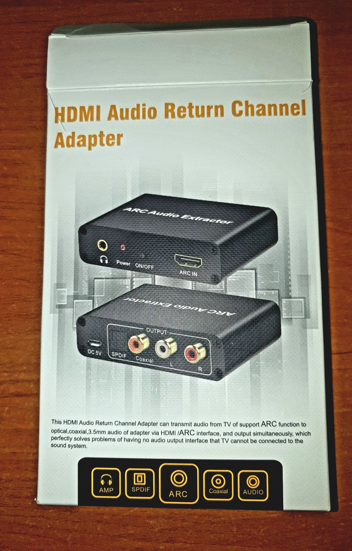 Перетворювач аудіо для ТБ HDMI