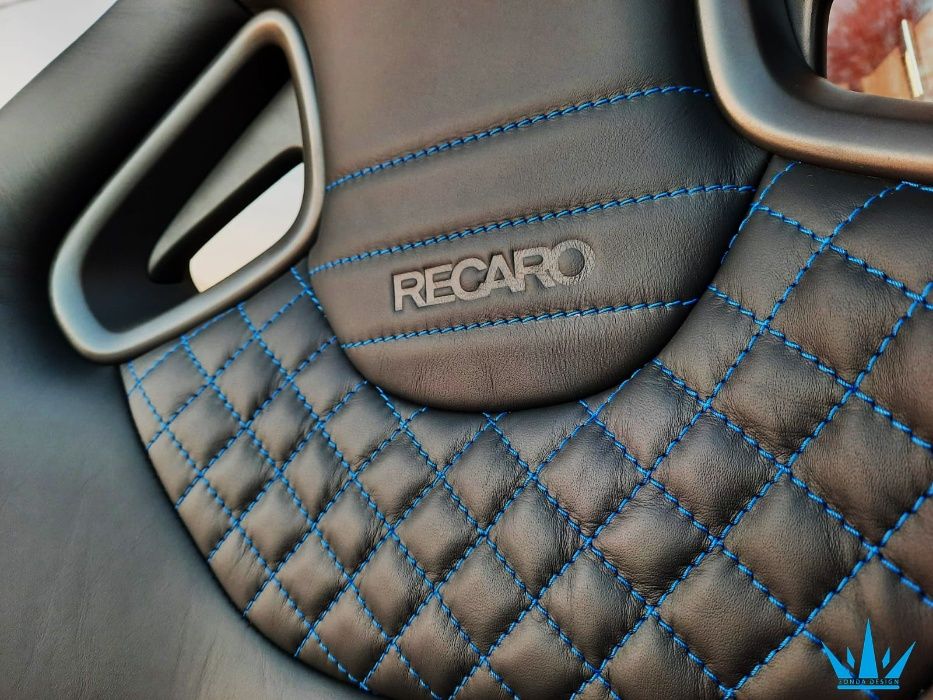 Tapicerka na fotele Recaro Wingback motorsport upholstery rs r32 golf