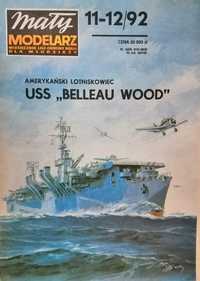 model kartonowy USS Belleau Wood 11-12/92 Mały Modelarz 1:300