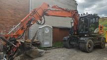 Hitachi ZX 145W-6 Rotolit Leica GPS