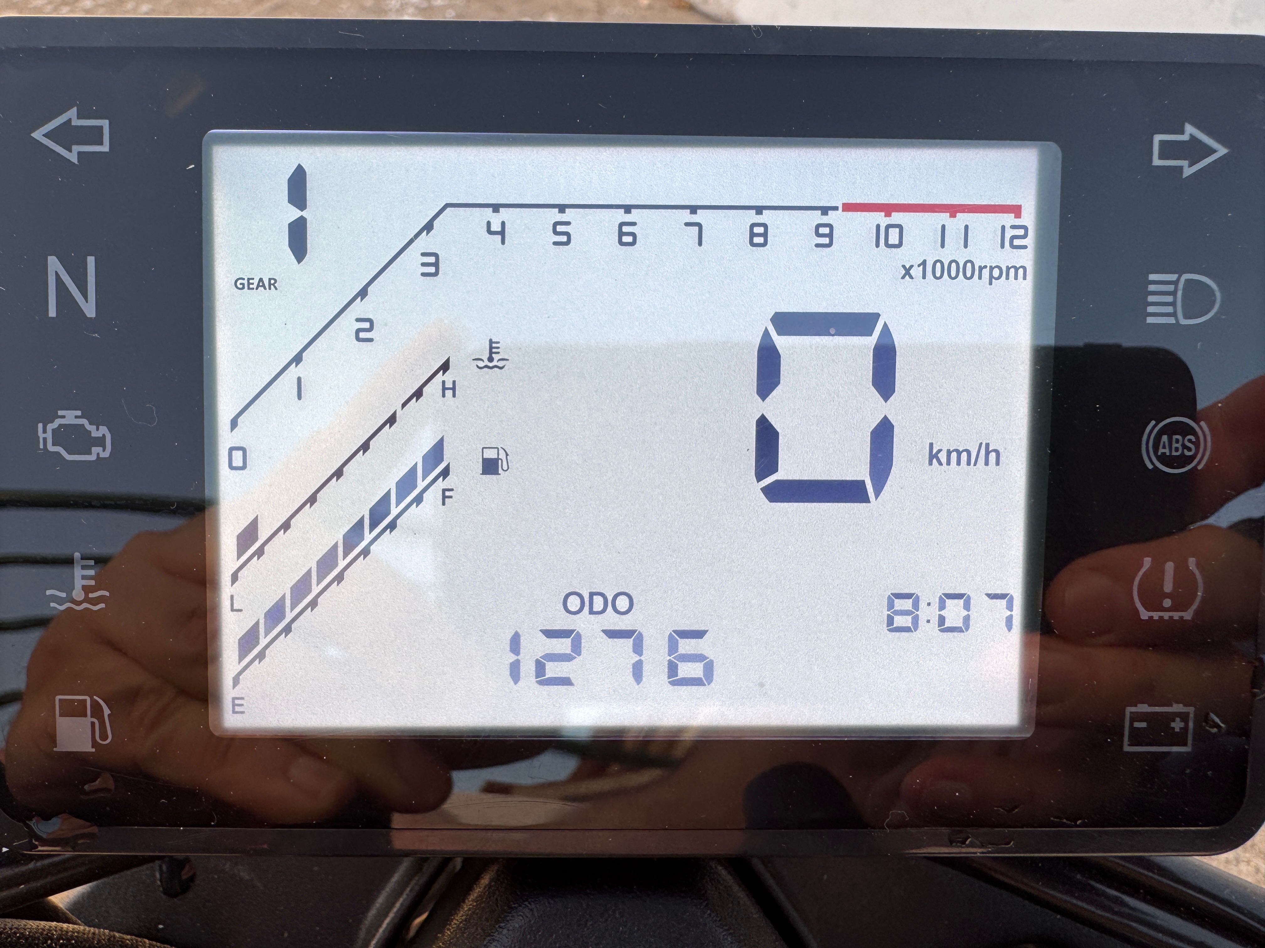 Zontes 125C na garantia. Ano: 2024 com 1300km