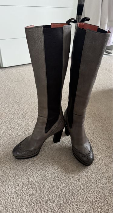 Женские сапоги Santoni оригинал!