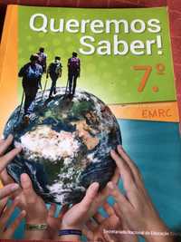 “Queremos Saber!” - livro de EMRC 7° ano