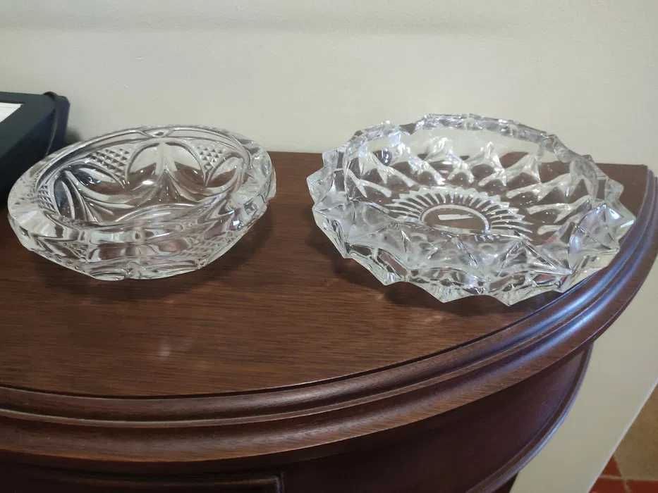 Cinzeiros em cristal