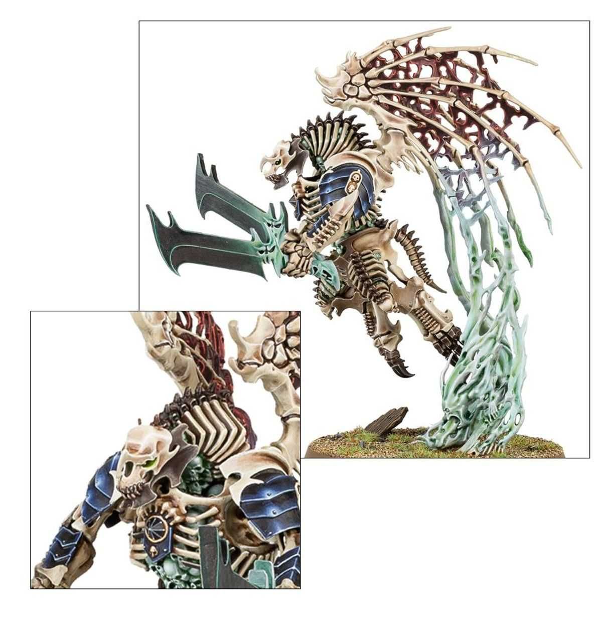 Warhammer Age of Sigmar Ossiarch Bonereapers Morghast Harbingers