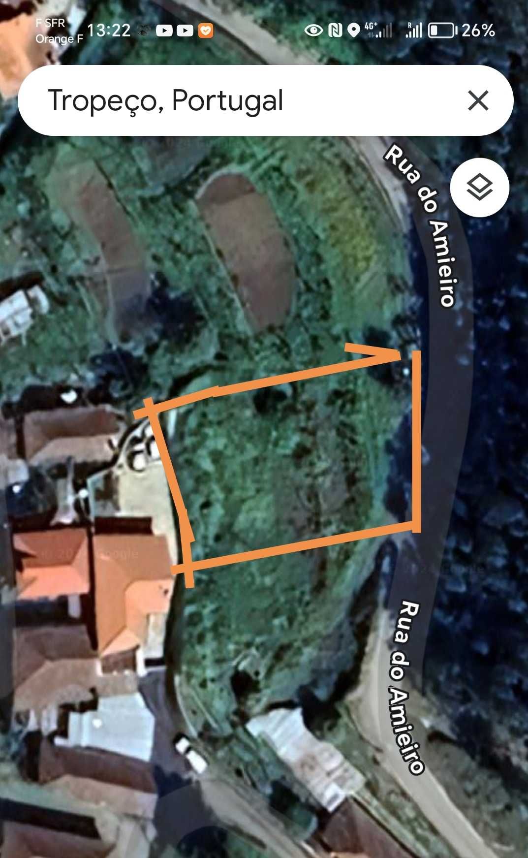 Venda de terreno de 542 m2, com projeto finalizado.