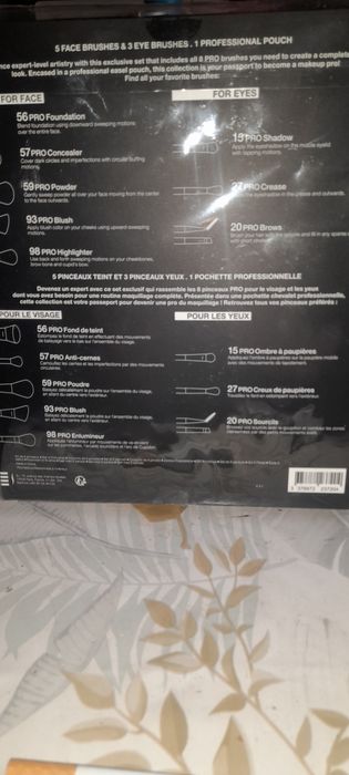 Sephora Pro Brush set Pędzle do makijażu