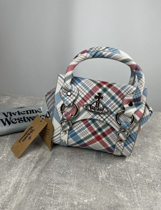 Vivienne Westwood Betty Mini Bag біла кольорова жіноча misbhv kelly