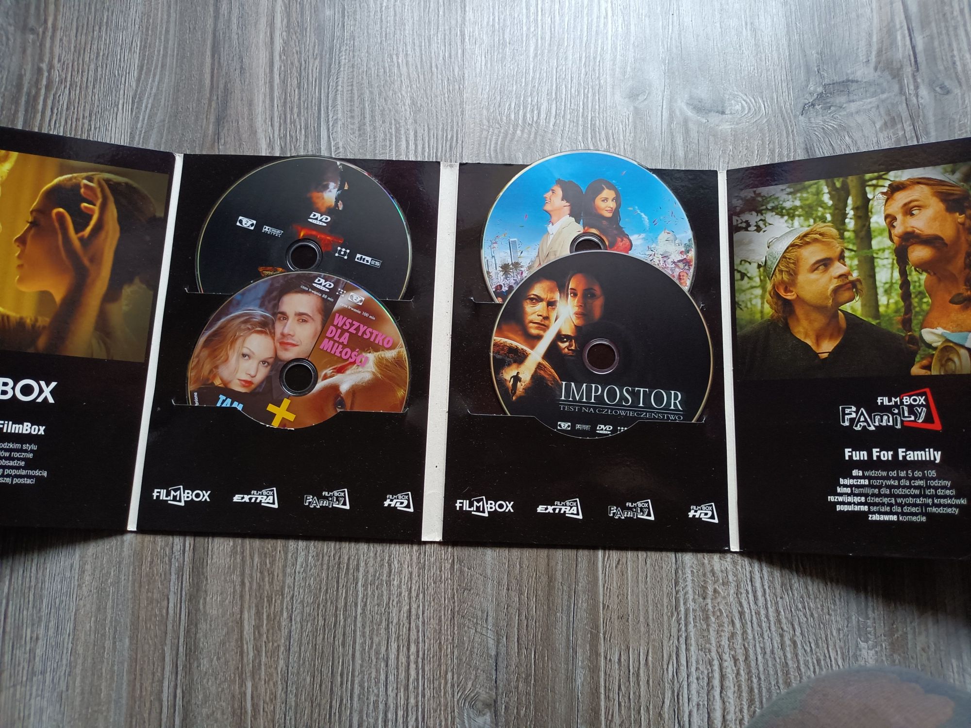 Filmy 4 sztuki Dvd film box dumą i uprzedzenie