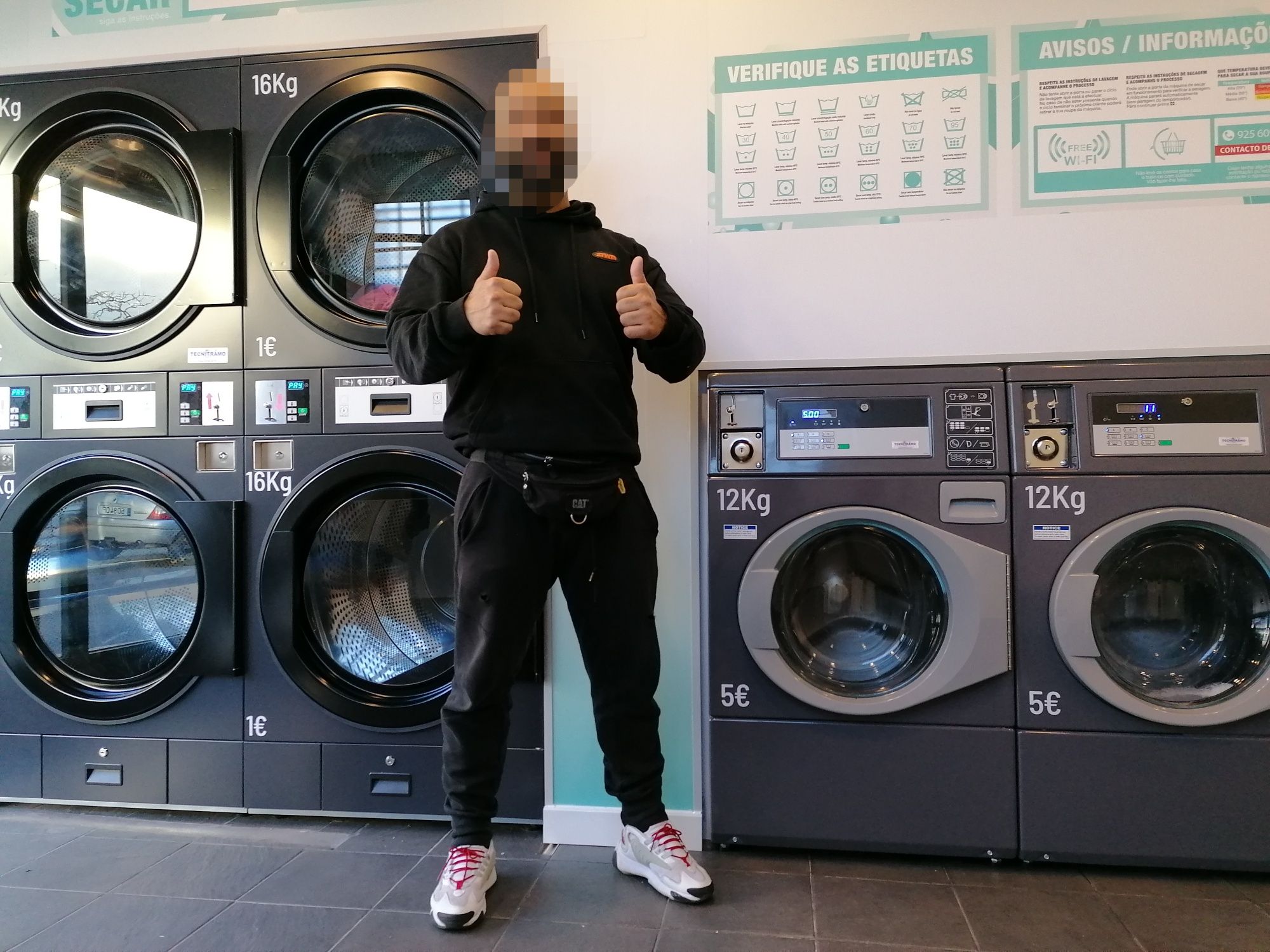 Self service lavandaria Líder de mercado em Portugal