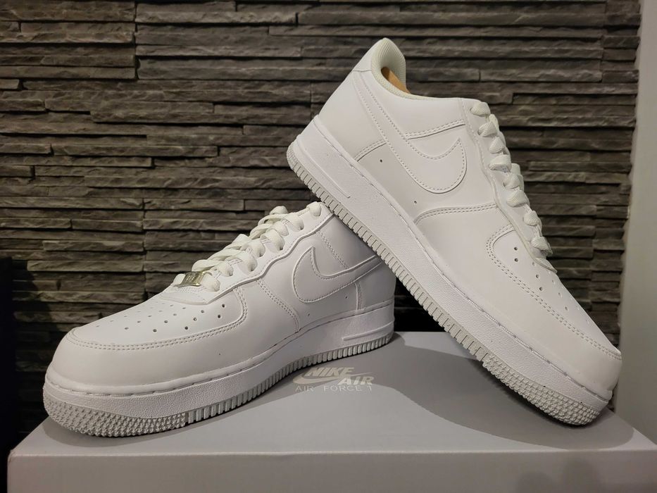 Nowe buty Nike Air Force 1 '07 Next Nature, białe, rozmiar 41