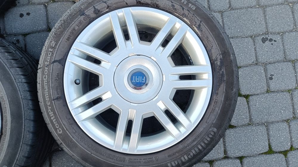 Felgi16 4*98 oryg Fiat opona lato 7,5mm kpl