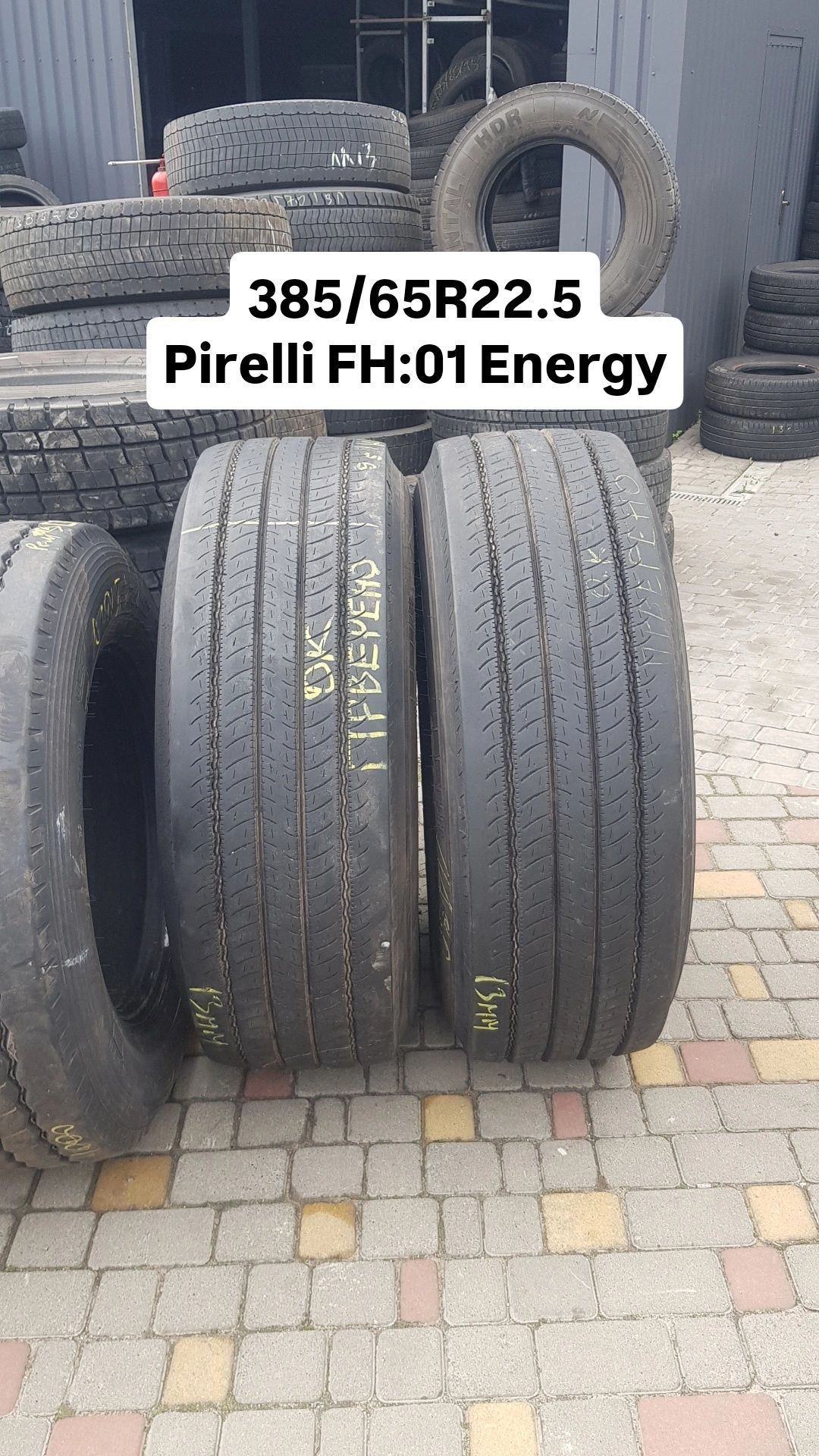 385/65R22.5 Pirelli FH:01 Energy рульова вісь руль
