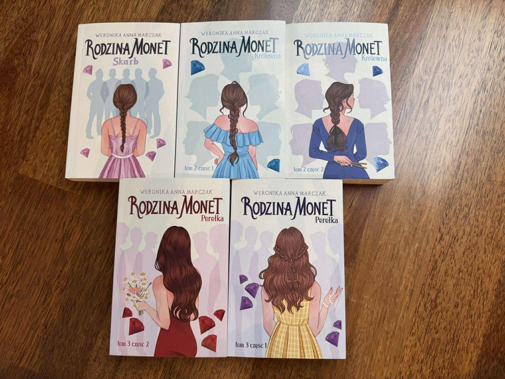 Rodzina Monet seria 5 szt.