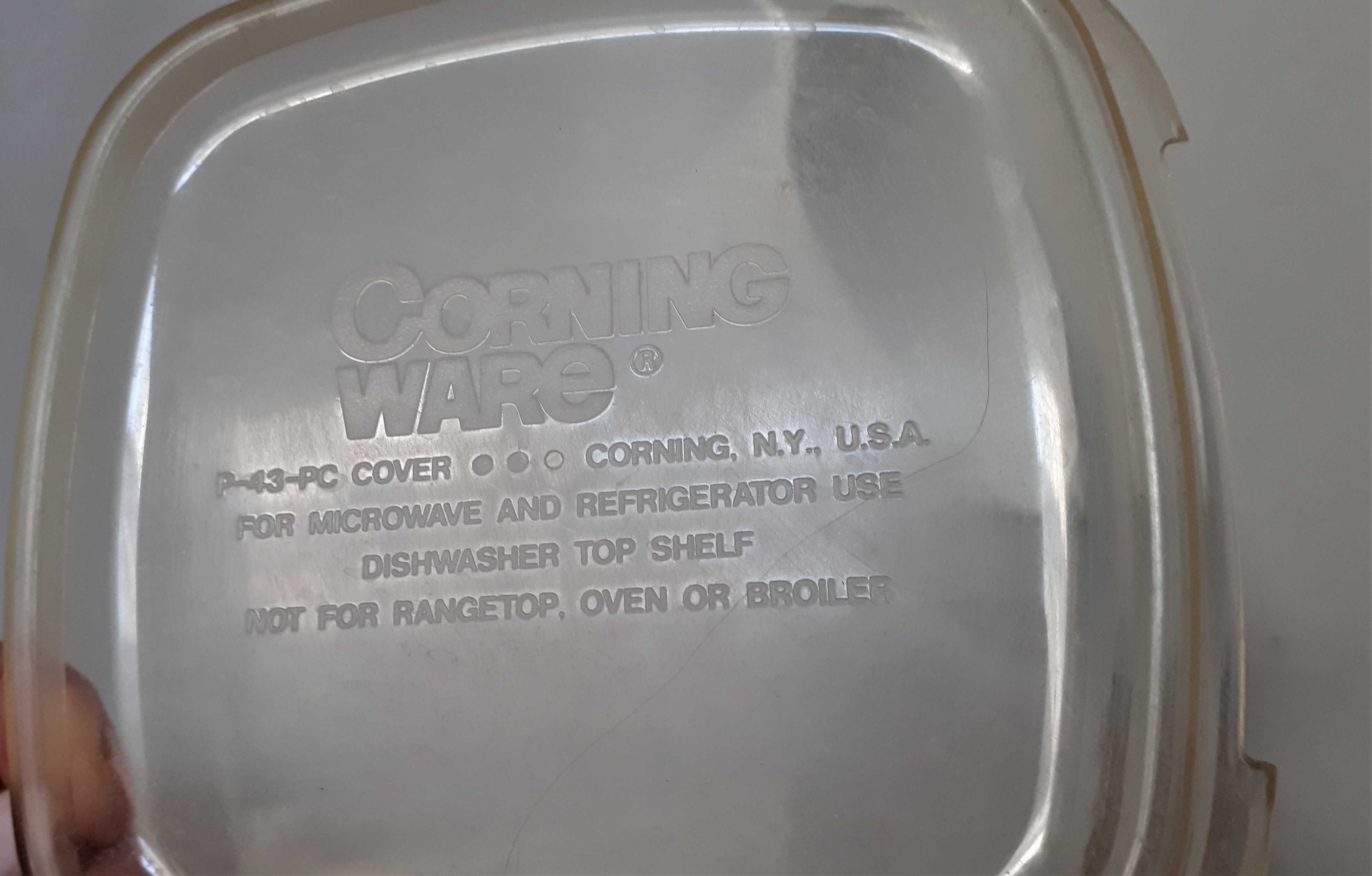 oryginalne naczynie Corning żaroodporne do zapiekania
