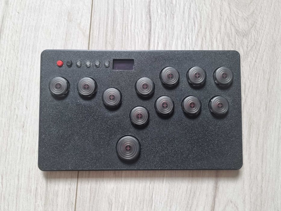 Flatbox, hitbox, leverless fighstick - Kailh Red