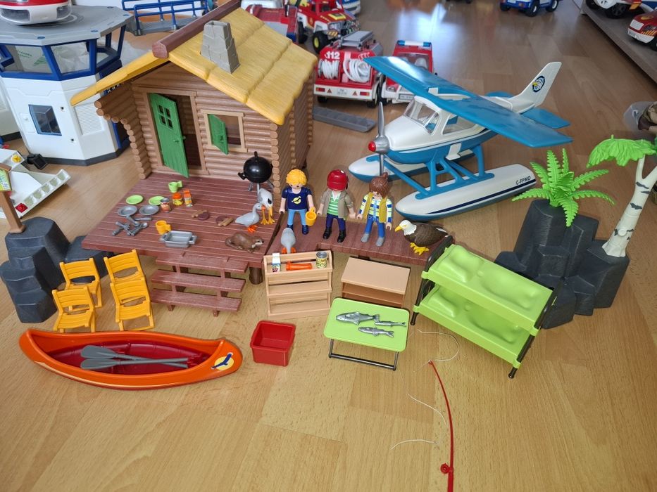 Playmobil urlop w domku nad jeziorem 9320
