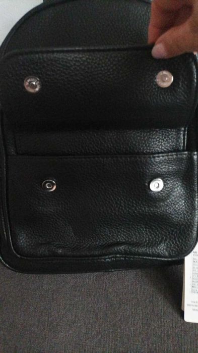 Nowy plecak damski czarny.