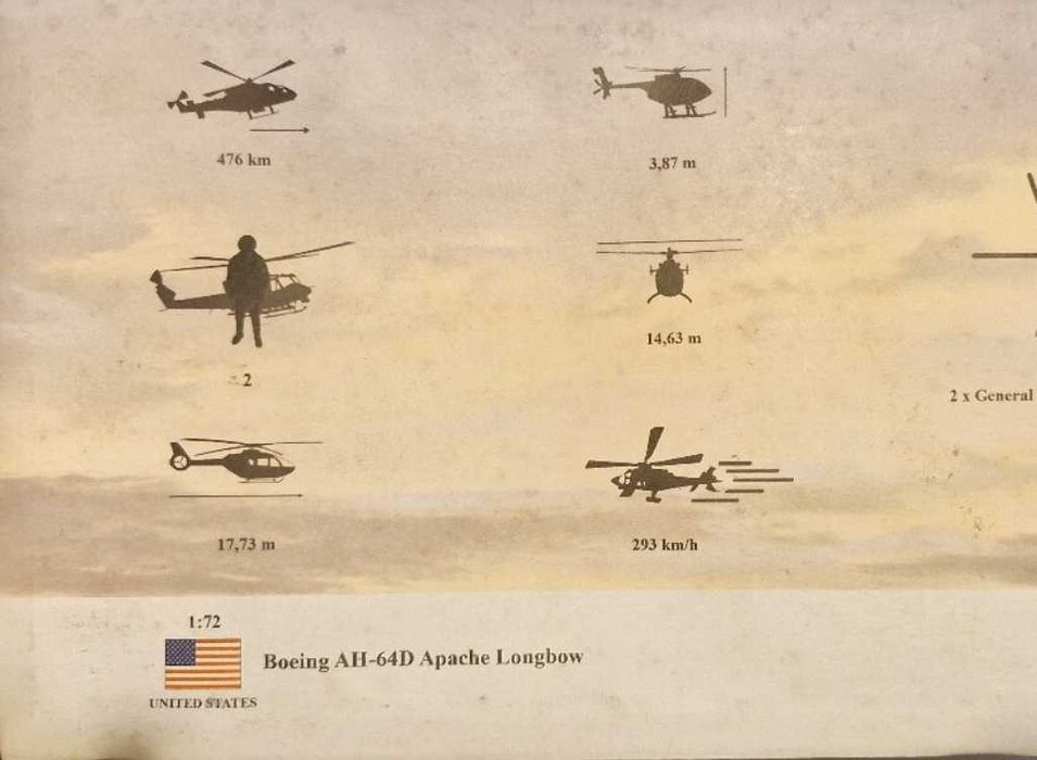 Boeing AH-64D Apache Longbow model śmigłowca