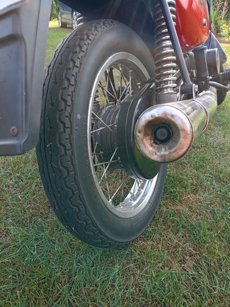 Motocykl Mz etz 151 z roku 1990
