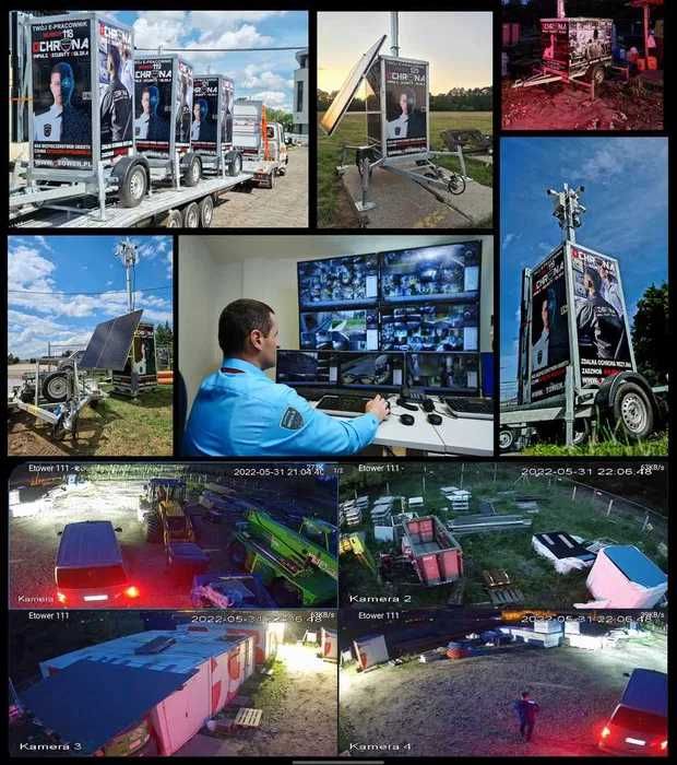 Mobilna Wieża Monitorująca, Monitoring Ochrona Zdalna – ZADZWOŃ!