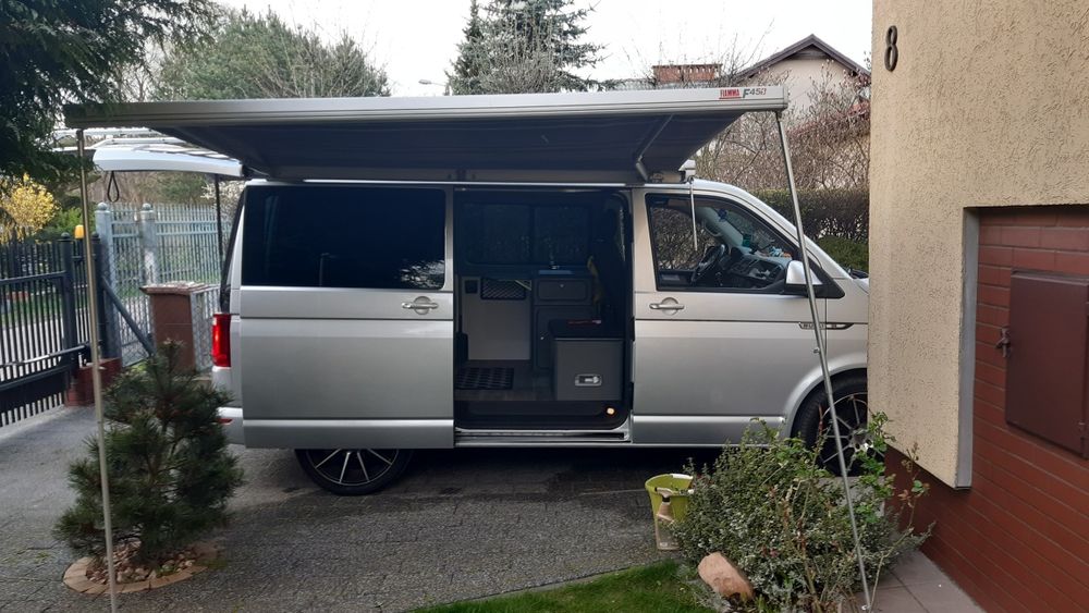 Vw transporter T6 2016 -6-osobowy mini camper