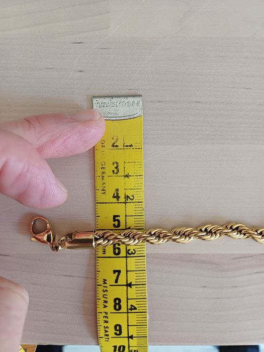 Pulseira dourada Twobrothers