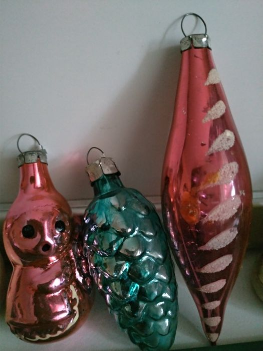 Ёлочные игрушки СССР