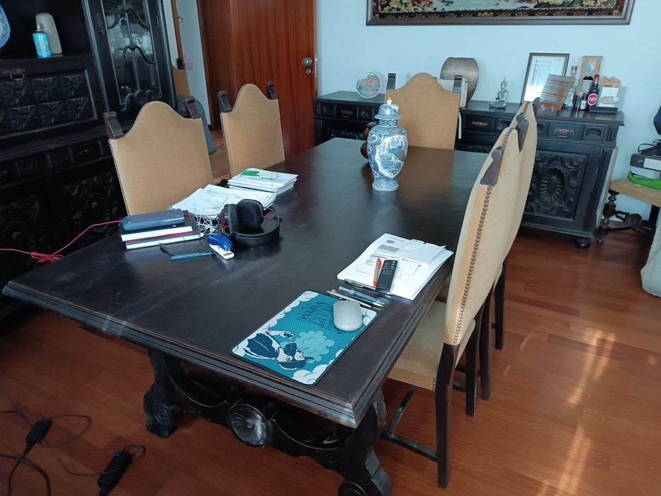 Mobília de sala antiga