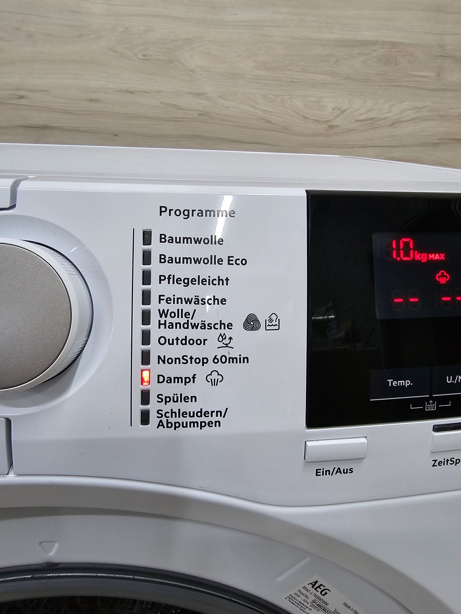 Топ.2в1 Пральна+Сушильна машина AEG 7000series 8/4кг Пар глибина 50см