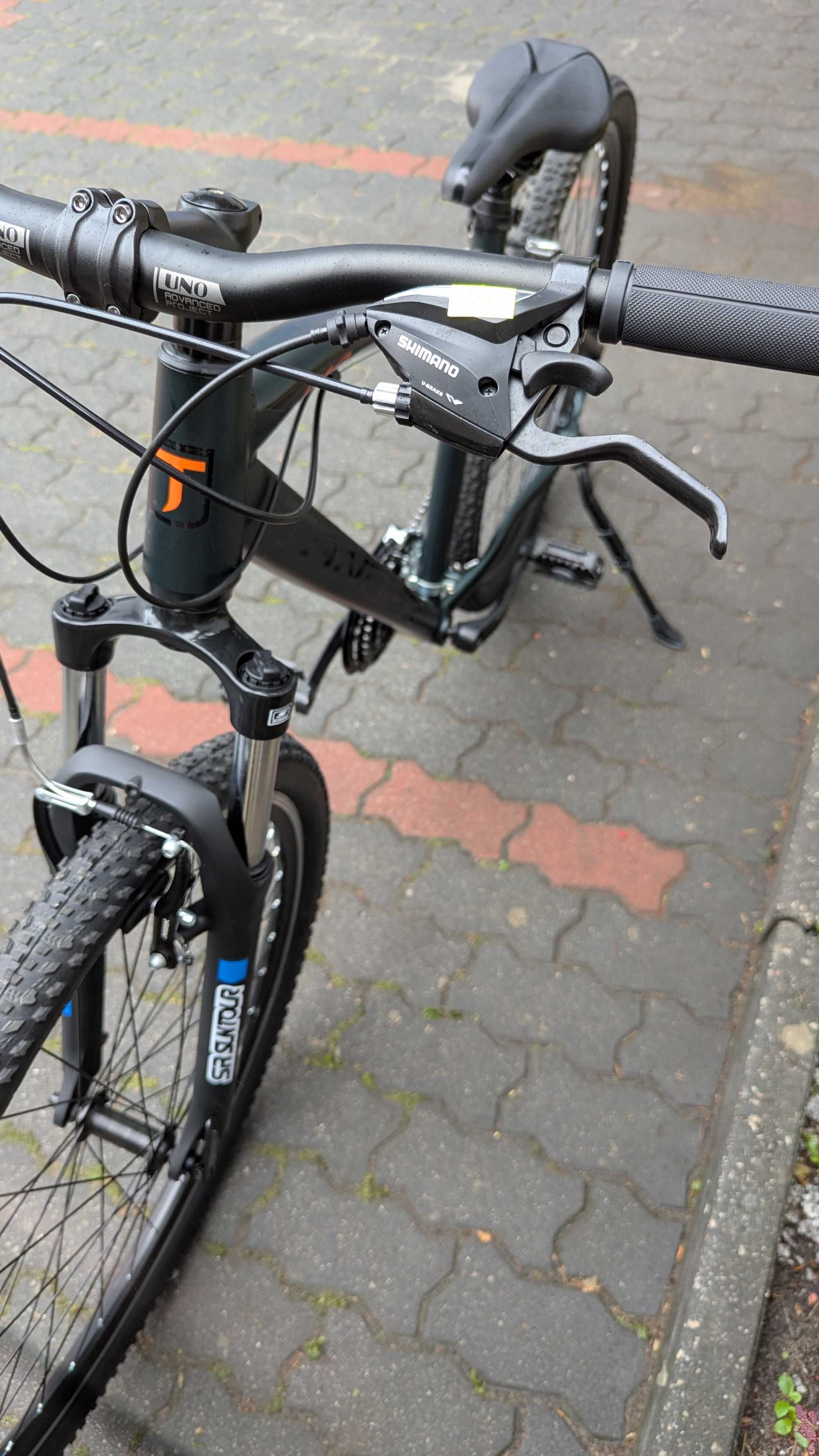 Aluminiowy rower MTB górski Tander 910 29" koła, Shimano Altus
