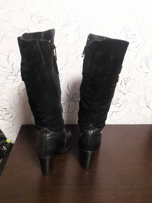 Ботинки кожа женские