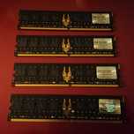 Pamięć RAM DDR-2 do komputera GEIL w sumie 11 GB.