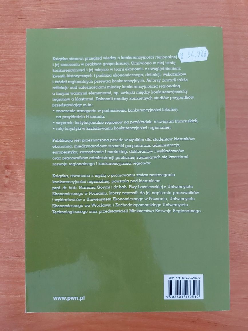 nowa Konkurencyjność regionalna. Koncepcje - strategie - przykłady