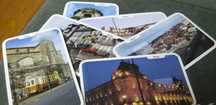 Conjunto 6 Bilhetes Postais do Porto c/ Selo CTT