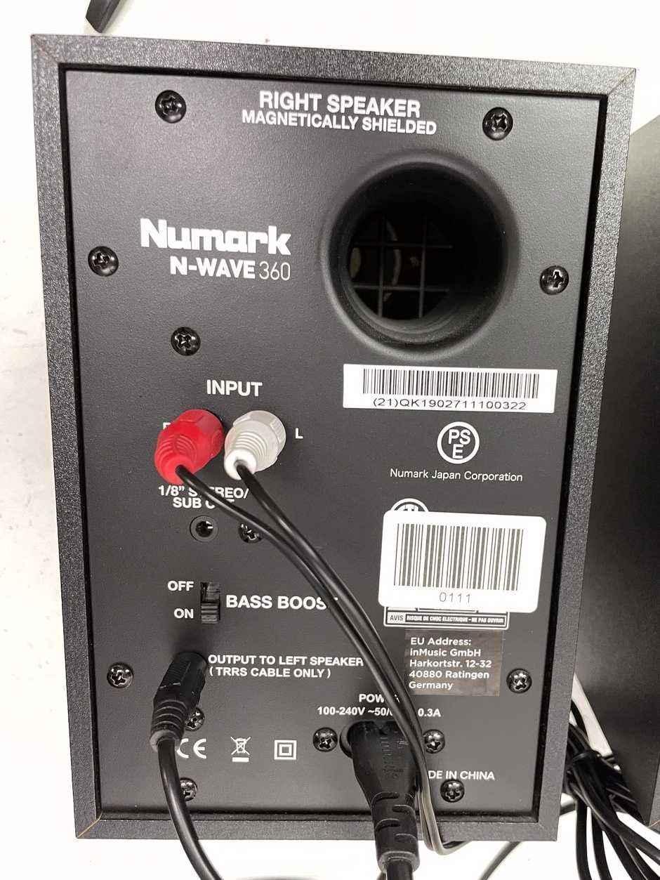 Студийные мониторы (пара) Numark N-Wave 360 3’ НЧ драйвер, 1’ ВЧ