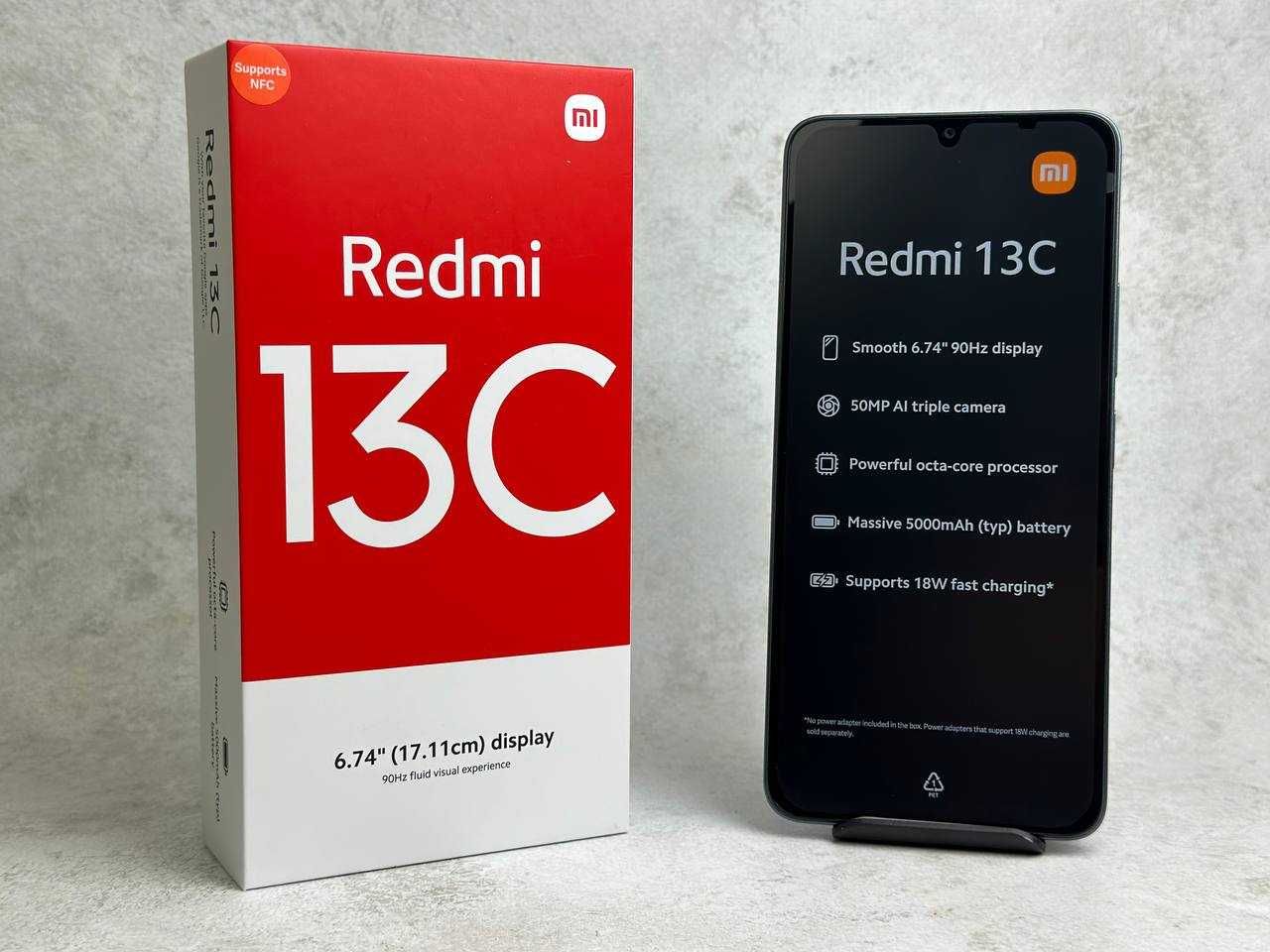 Телефон Xiaomi Redmi 13C 8/256 GB NFC Black Новинка Купити Смартфон