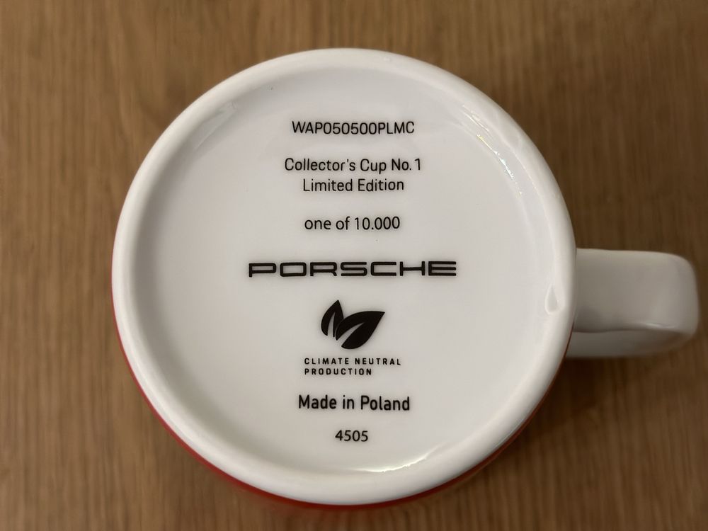 Kubek porcelanowy Porsche - limitowany - RSR