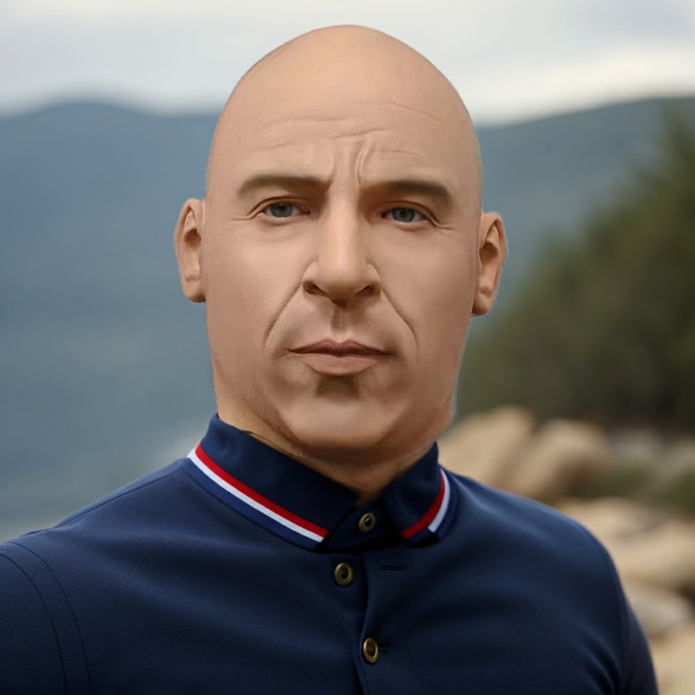 Máscara Vin Diesel Látex