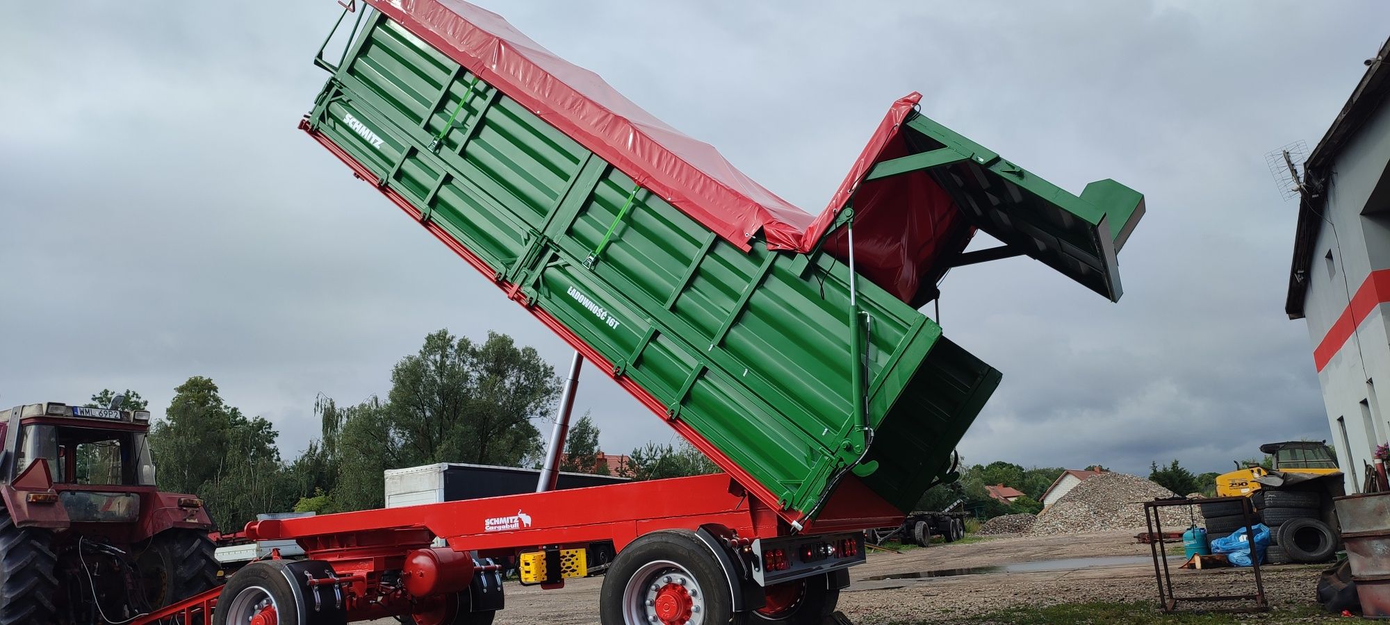 Przyczepa 12 14 16 ton nie Kogel Krone hl Zasław Pronar do bel
