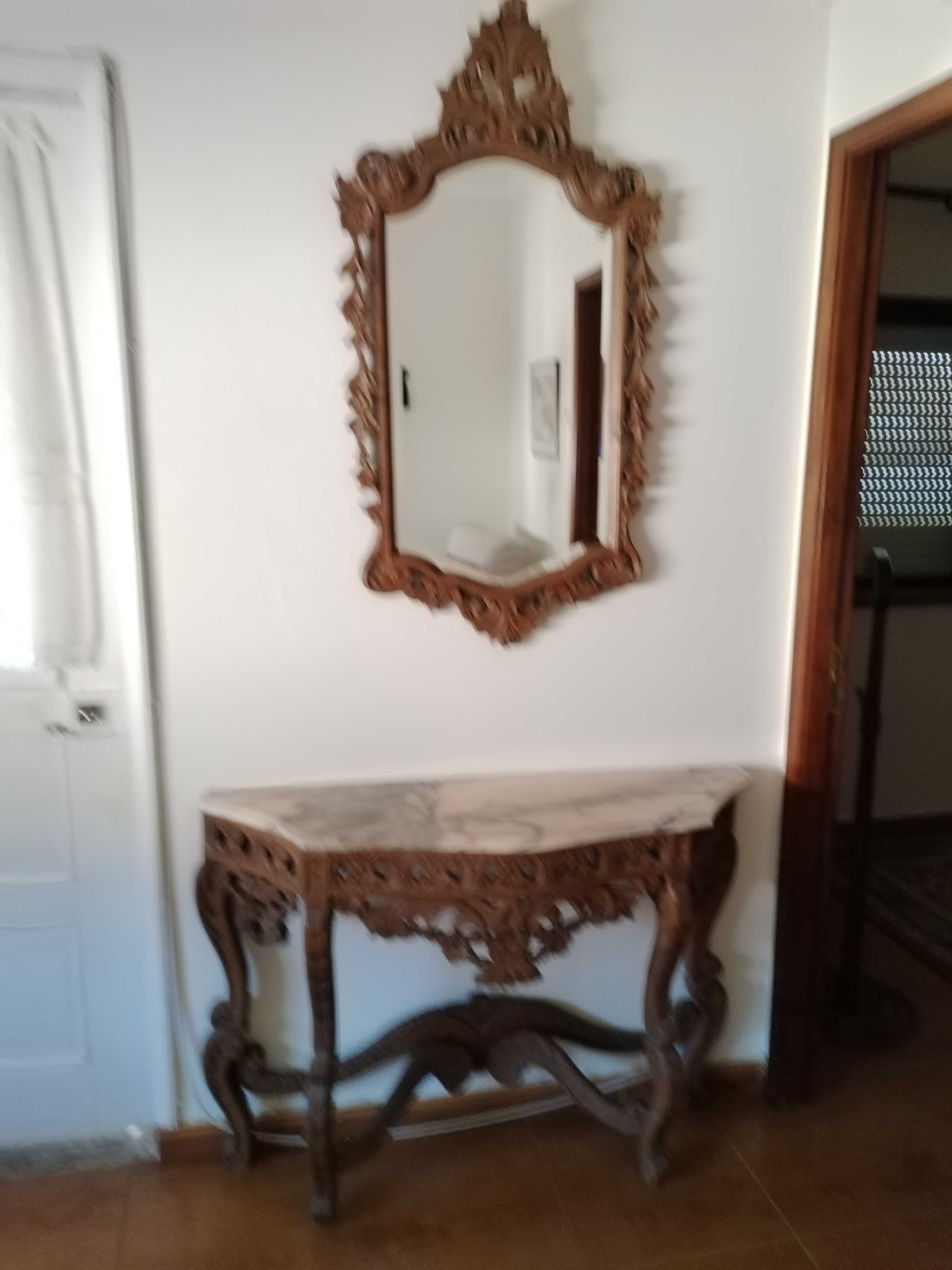 Mesinha de entrada/Consola com Espelho