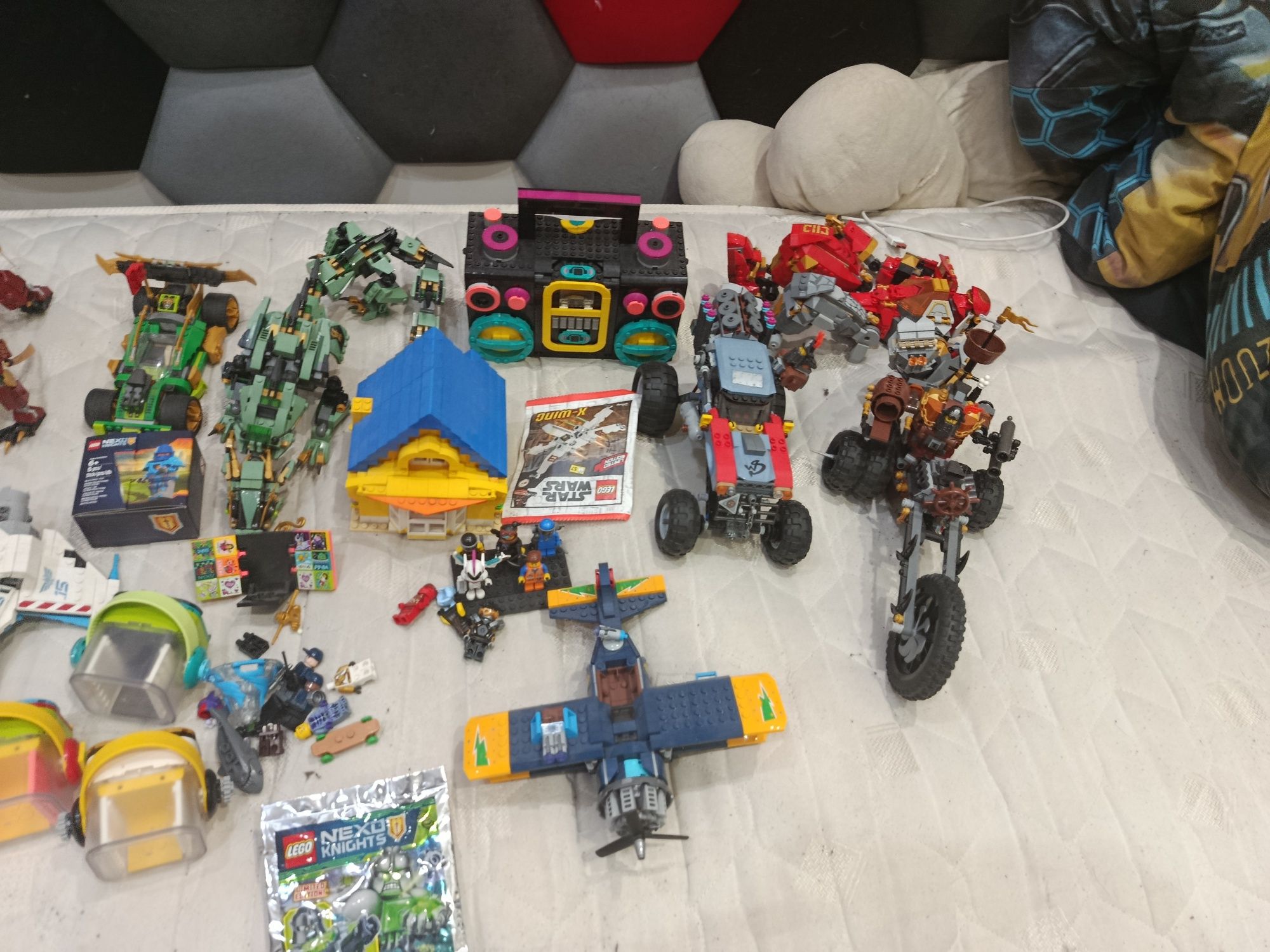 Lego mix klocków i zestawów