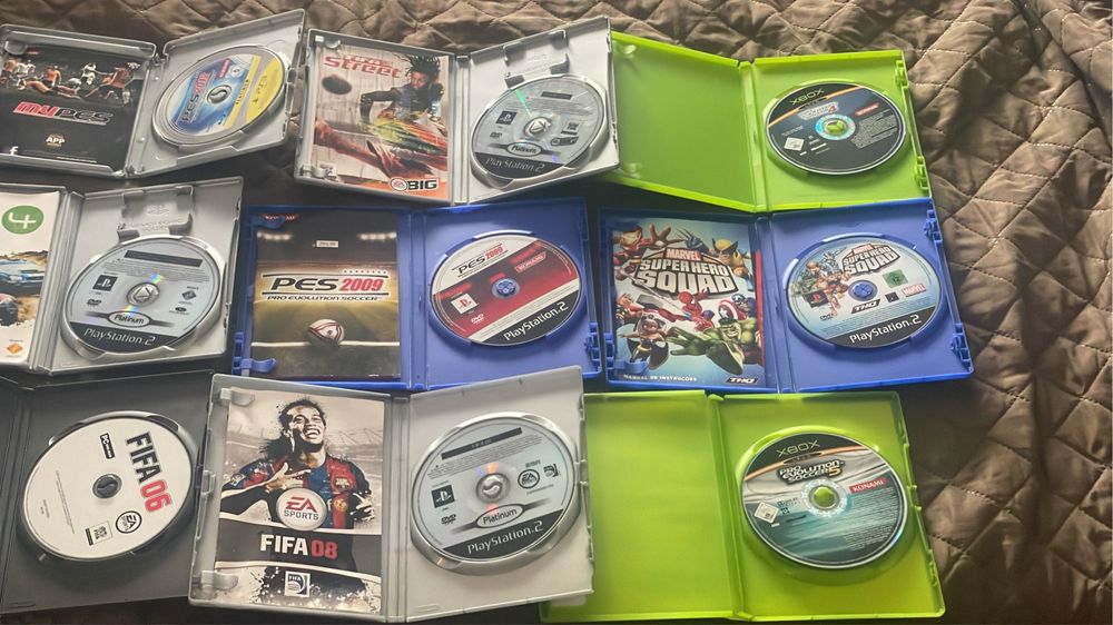 Varios tipos de jogos