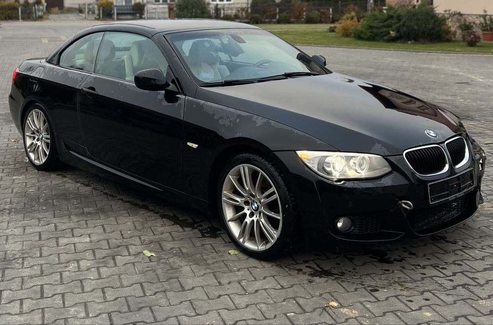 BMW E93 320D Lift! Cabrio 2012r M-Pakiet! Białe Skóry Duża Navi CiC