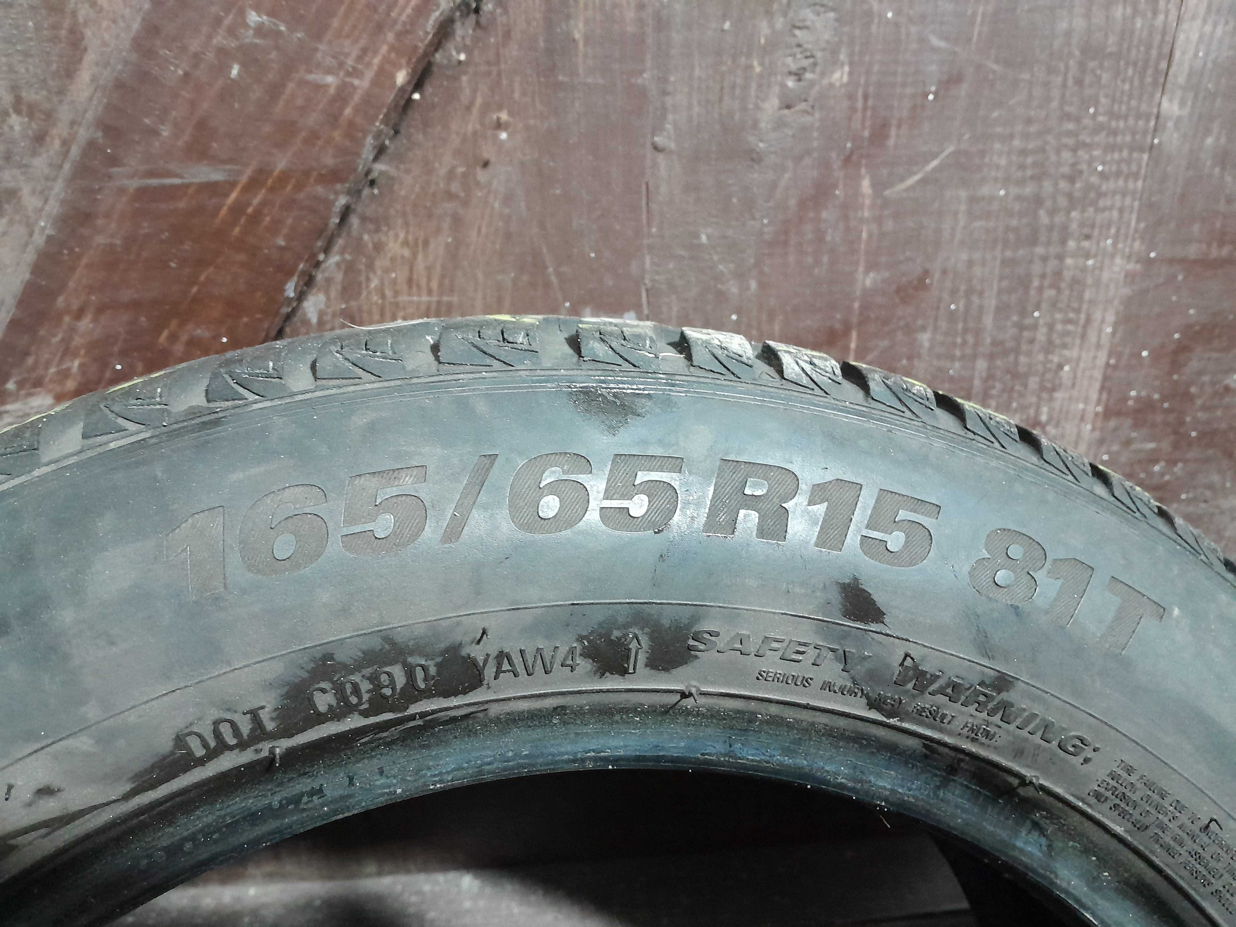 зимова резина r15 185 60 165 65 kumho різноширока 6.5мм шини скати