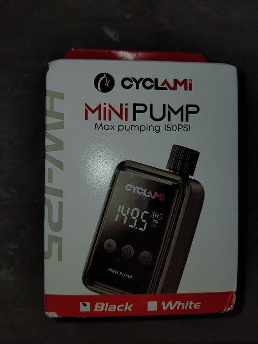 Pompka Cyclami CYCLAMI HW125 POMPKA ELEKTRYCZNA do rowerów