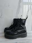 Чоботи Dr. Martens Jadon Zip Black Polished Smooth ОРИГІНАЛ