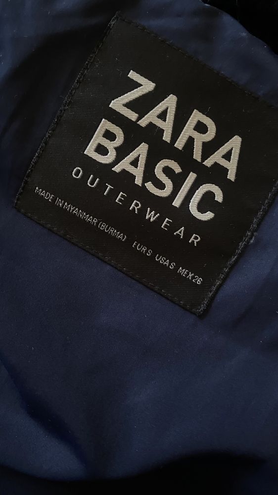 Пуховик куртка zara