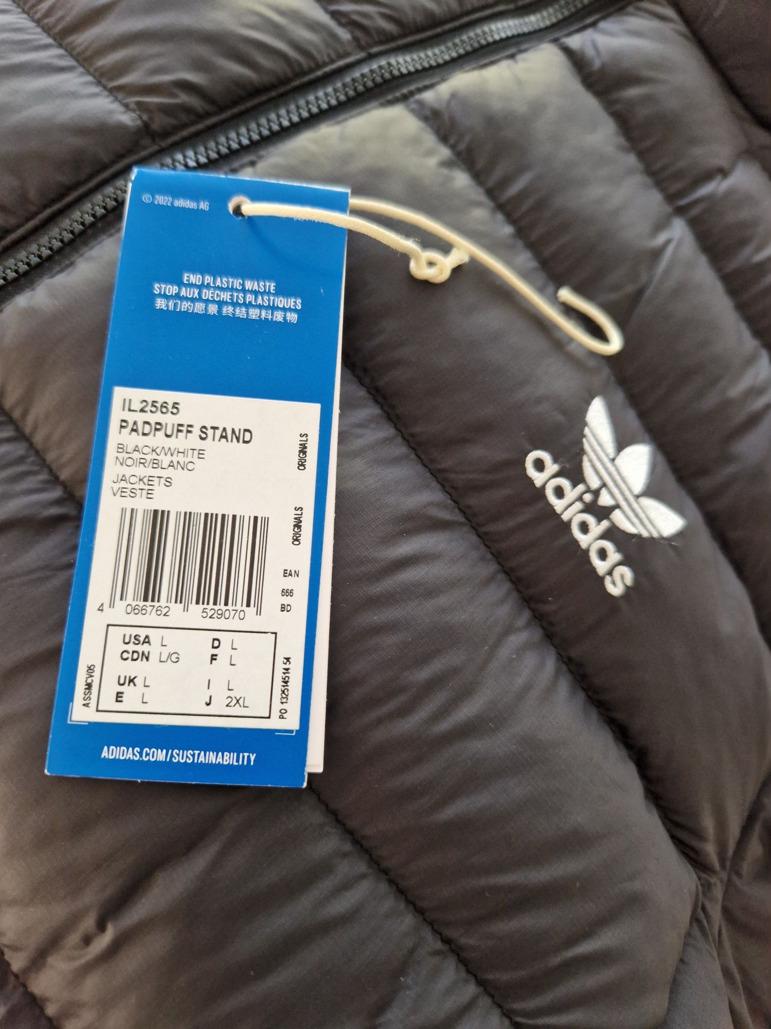 Kurtka puchowa adidas rozmiar L
